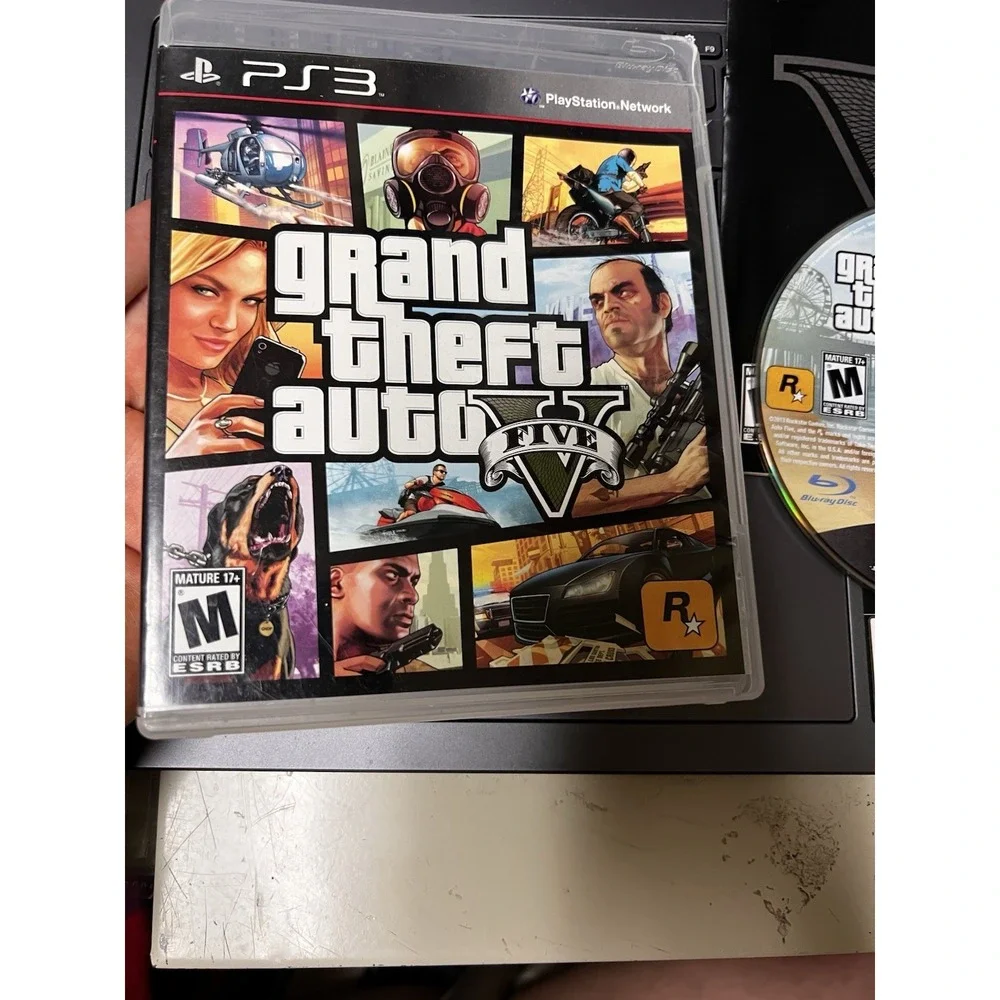 Grand Theft Auto V GTA 5 Sony PlayStation‎ 3 PS3 Rockstar Games CIB